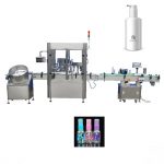 Mesin Pangisi Parfum Lengkap Stainless Steel Lengkap Kanthi Kontroler PLC 10-35 botol / min