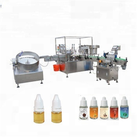 Produsen Pemanasan Mini Water Oil Vial Jus Mineral Mixing Machine Line